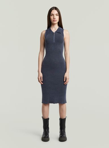 Vestido Slim Knitted